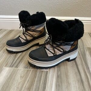 COUGAR Boots  Marlow Size 10‎ Faux Shearling Cuff Waterproof Outdoor Snow Heavy